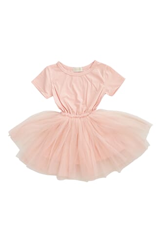 Dolly T-shirt Tutu dress pink - Le Petit Tom