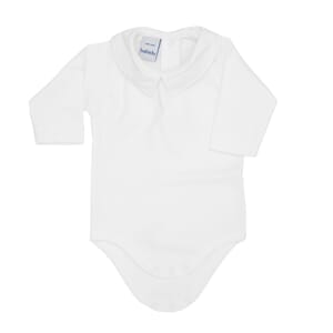 Body Polo Collar White - Babidu