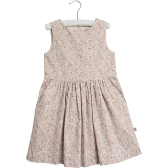 Dress Thelma rose flowers - Wheat