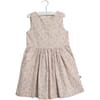 Dress Thelma rose flowers - Wheat
