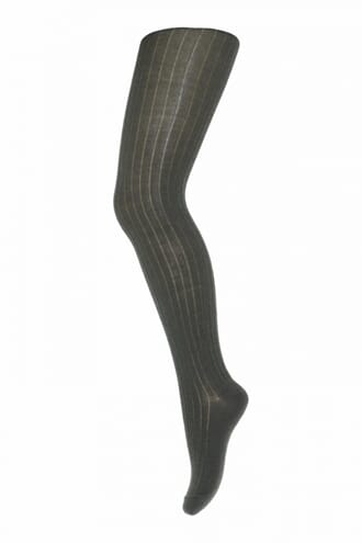 Wool Rib Tights dusty ivy - MP