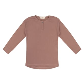 Rib henley top powder - Phil & Phae