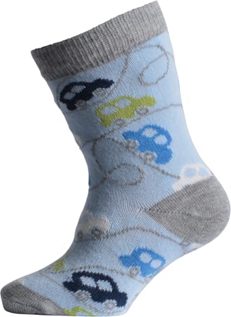 Babysock - Cars light blue - Melton