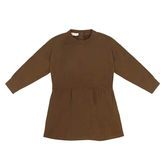 Oversized dress bronze olive - Phil & Phae