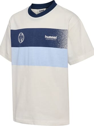Jr Loose Change T-Shirt Ss blanc de blanc - Hummel