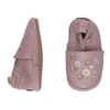 Leather Shoe pink w/flowers - Melton