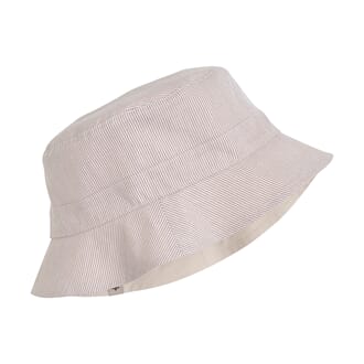 Bucket Sun Hat Stripe white pepper - Huttelihut
