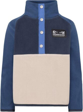 Monte Kids Half Button beach beige - Didriksons
