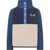Monte Kids Half Button beach beige - Didriksons