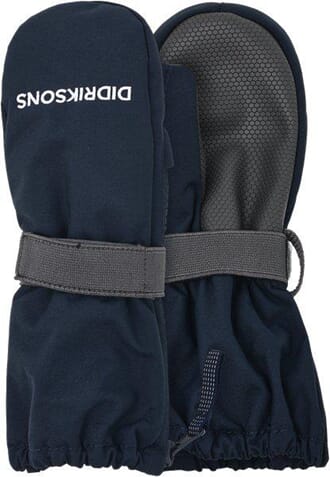 Biggles Zip Mittens navy - Didriksons