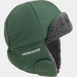 Biggles Cap dark moss - Didriksons