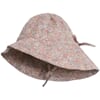 Baby Girl Sun Hat powder flowers - Wheat