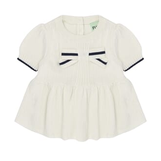 Baby Bow Top ecru - Fub