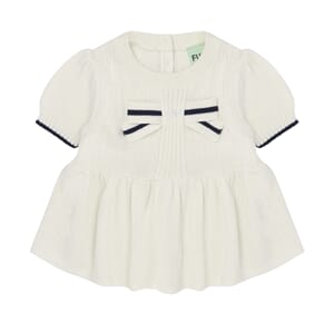 Baby Bow Top ecru - Fub