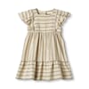Vira Ss Dress sandshell magnet stripe - Fliink
