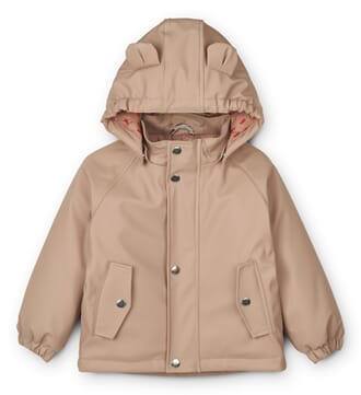 Dan rainwear set w/ padding dark rose - Liewood