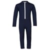 Lou CRAB sunsuit L/S blue - Petit Crabe