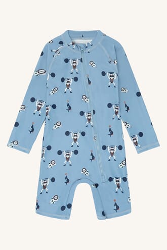 Malaz Swim Suit Boy light blue - Hust & Claire