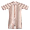 Max swim jumpsuit stripe coral/crem - Liewood
