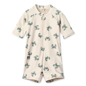 Max Printed SS Swim Jumpsuit crab  - Liewood
