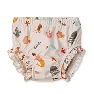Mila Baby Swim Pants mermaids / sandy - Liewood