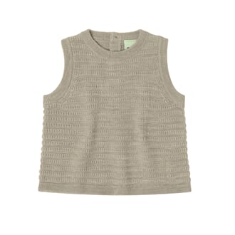 Baby Vest oat melange - Fub