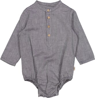 Romper Shirt Victor dark blue - Wheat
