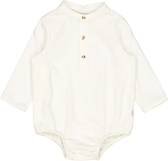 Romper Shirt Victor eggshell - Wheat