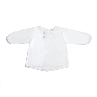 Topp hvit (baby) - Minilin
