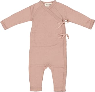 Rula Wool Pointelle burnt rose - MarMar