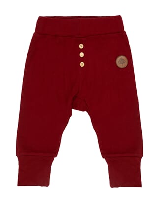 Villvette Baby Pant deep red - Gullkorn