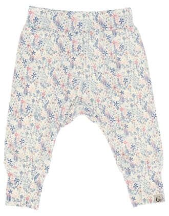Villvette Babybukse LTD varm hvit blomster - Gullkorn
