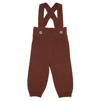 Gabe Baby Suspender Pant - fw18 Rust Brown - MeMini