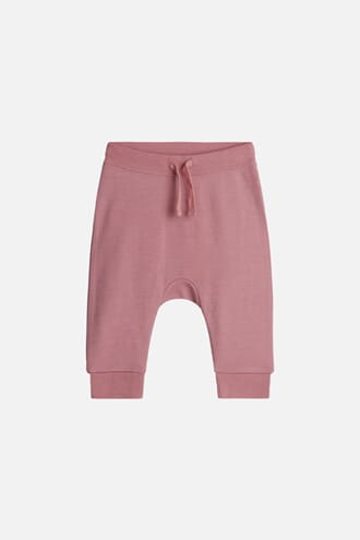 Gaby Joggebukser ull/bambus ash rose - Hust & Claire