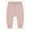 Gaby joggebukse ull/bambus adobe rose - Hust & Claire