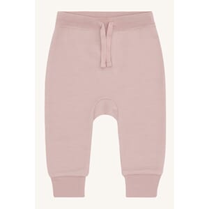 Gaby joggebukse ull/bambus adobe rose - Hust & Claire