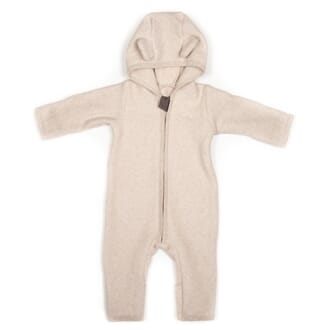 Allie Babysuit w/ears Camel - Huttelihut