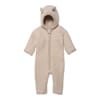 Allie Babysuit Wool Fleece camel  - Huttelihut