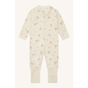 Manu heldrakt ull/bambus struts off white - Hust & Claire