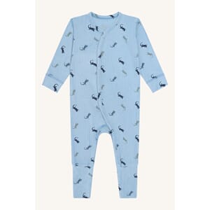 Mulle Heldrakt Lizards light blue - Hust & Claire