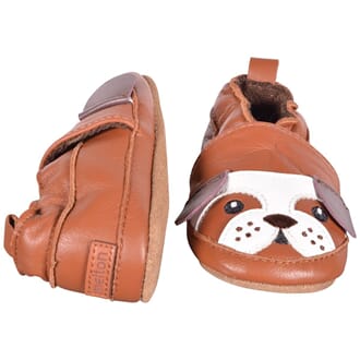 Leather Shoe - Bulldog leather brown - Melton