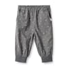 Trousers Sara autumn sky flowers - Wheat