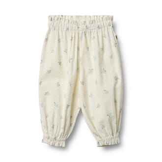 Trousers Polly blue flowers - Wheat