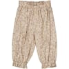 Trousers Polly soft lilac flowers - Wheat