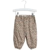 Trousers Malou ink flowers - Wheat