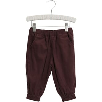 Trousers Lillie soft eggplant - Wheat