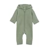 Pram Suit Ears Cot. Fleece sea spray - Huttelihut