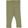 Rib Leggings sage - Wheat