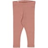 Rib Leggings rose cheeks - Wheat