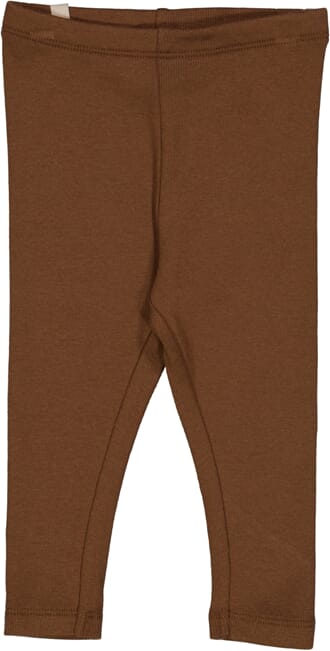 Rib Leggings walnut - Wheat